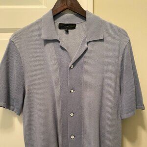 Rag & Bone Knit Collar Shirt